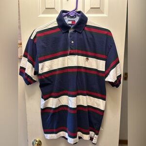 Tommy Hilfiger Men's Polo Shirt - Navy, Green, Red, White